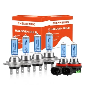 For Hyundai Kona 2018-2021 Halogen Headlight High Low Beam Fog Light Bulbs 4200K - Picture 1 of 36
