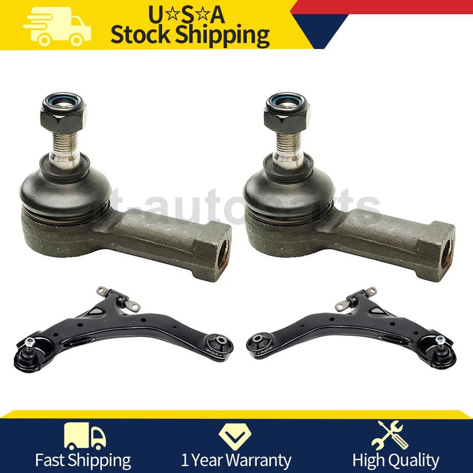 4 шт передний внешний нижний конец анкерного стержня Mevotech для 2005 2006 2007 Kia Spectra - Изображение 1 из 4