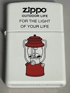 ZIPPO 1999 FOR THE LIGHT OF YOUR LIFE OUTDOOR LIFE LIGHTER SEALED IN BOX D234 - Picture 1 of 4