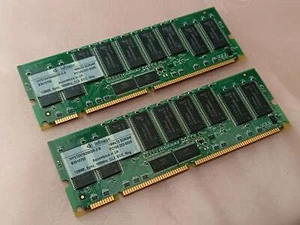 Infineon 256 MB (2x 128 MB) HYS72V16200GR-8-B PC-100 100 MHz SDRAM DIMM ECC 3.3V - Bild 1 von 4