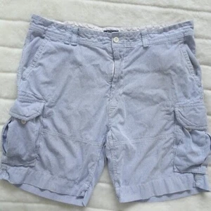 Polo Ralph Lauren Men's Shorts Cargo Pin Stripe 42 Blue - Picture 1 of 10