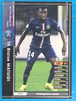 WCCF A042/147 2014-2015 OE Blaise Matuidi Japan Pre-Owned - Image 1 of 2