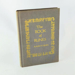 The Book of Runes by Ralph Blum Hardcover 10th Anniversary Edition 1993 Book HC - Picture 1 of 4