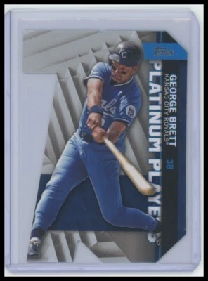 2021 Topps #PDC-8 George Brett Platinum Players Die Cut - Image 1 of 2