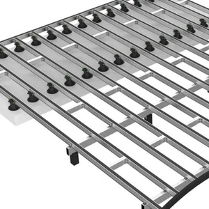Aluminium Composite Decking Sub-frame Plastic Post Joist DuoSpan Per m2 - Picture 1 of 9
