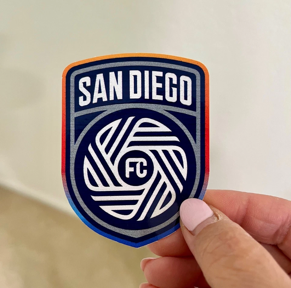 San Diego FC Vinyl Decal Sticker - Image 1 of 1