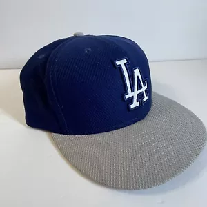 Los Angeles LA Dodgers Hat Size 7 7/8 New Era 59Fifty On Field Fitted Cap - Picture 1 of 12