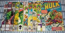 Lot of 10 The Incredible HULK Comics from #216-375 from 1977 up Reader Lot