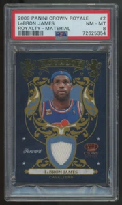 2009-10 Crown Royale LeBron James Royalty Patch 23/99 #2 PSA 8 - Bild 1 von 2