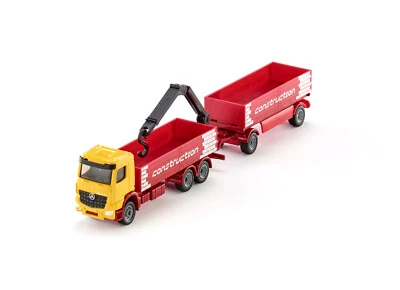 Siku 1797 Truck for construction material with trailer 1:87 scale Mercedes Arocs - Image 1 of 4