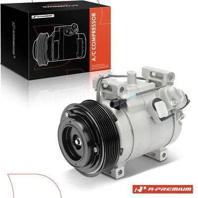 A-Premium A/C Compressor with 7-Groove Pulley for Honda CR-V 2017-2019 L4 2.4L - Image 1 of 4