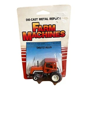 1986 ERTL Farm Machines Deutz-Allis 8070Tractor escala 1/64 #1277 - Imagem 1 de 4