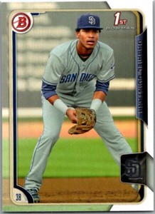 2015 Bowman Prospects Gabriel Quintana San Diego Padres #BP65