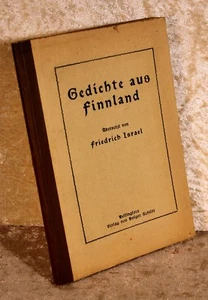 Israel "Gedichte aus Finnland" mit Widmung, Schildt, Helsingfors 1920 - Picture 1 of 3