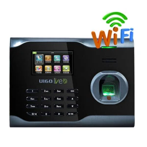 ZKTeco U160 WiFi Biométrico Huellas Dactilares Tiempo Asistencia Reloj Grabador de Tiempo - Imagen 1 de 13