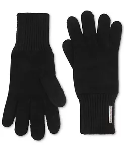 MICHAEL Michael Kors Luxe Touch Tip Tech Gloves O/S BLACK $58 - Picture 1 of 1