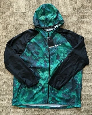 Chaqueta para correr Nike 2XL teñida para correr ligera empaquetable CU7357-319 para hombre Foto 1 de 4