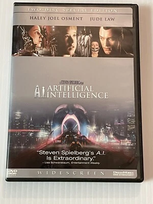 A.I. ARTIFICIAL INTELLIGENCE (DVD, 2002, 2-Disc Set, Special Edition) * - Image 1 of 3