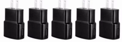 5x 2A USB Power Adapter AC Home Wall Charger US Plug for Samsung Phone 5 5S - Image 1 of 2