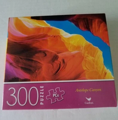 Rompecabezas Cardinal 300 Piezas ANTELOPE CANYON 14" X 11" NUEVO Foto 1 de 4
