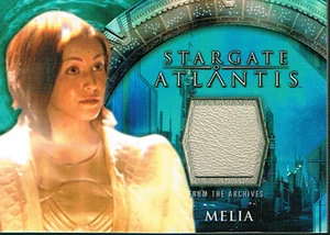 STARGATE ATLANTIS SEASON 1 COSTUME CARD MELIA, CENTRED PLAIN VARIENT - Photo 1/1