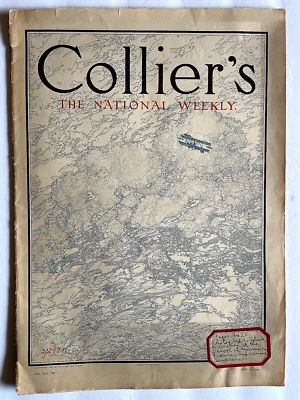 Collier’s The National Weekley June 4 ~1910 VOL. XLV NO ll / 15x10.5" 31pg. RAG. - Image 1 of 4
