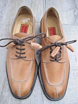 Sapatos Oxford Clássicos Camelo Escuro Masculino Cole Haan Festa Evento/Igreja/Casamento ~ 5B - Imagem 1 de 4