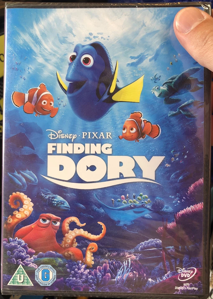 Finding Dory 2016 Pixar Walt Disney Animation Kids Children’s Family DVD Nemo - Image 1 of 2