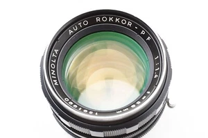 Minolta MC ROKKOR-PF 58mm F/1.4 MF Prime Lens MC MD Mount "Exc+4"From JAPAN #057 - Picture 1 of 12