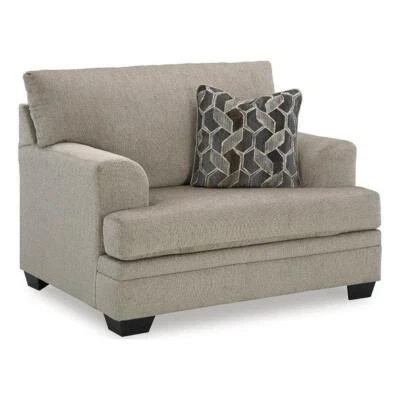 Silla de gran tamaño Signature Design by Ashley Stonemeade color topo Foto 1 de 4