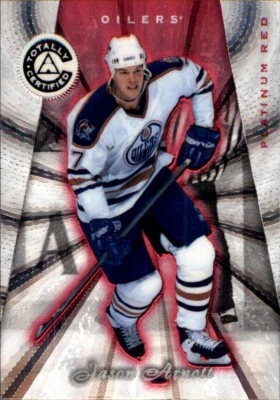 1997-98 Pinnacle Totally Certified PLATINUM RED #124 Jason Arnott #6165/6199 - Image 1 of 2