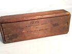 Vintage Unique Wood Box ASTM American Society For Testing Matl. Nuclear Reg. Com