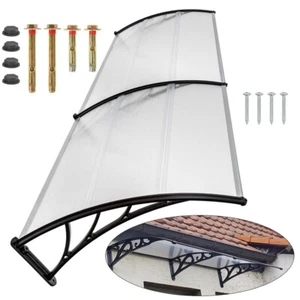 115 cm/150 cm/200 cm toldo toldo puerta de entrada puerta de entrada techo puerta jardín NUEVO - Imagen 1 de 47