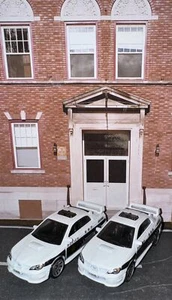 Lot Of 2 Matchbox Subaru Impreza MBX Japan Metro Police Car NLFFP 1:64 D C WHT - Picture 1 of 12