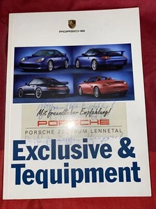 Porsche 911 Exclusive & Tequipment Broschüre Werbung Reklame Prospekt - Bild 1 von 7