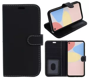 Per Pixel 9 Custodia Flip a Portafoglio Folio Cavalletto Pelle Gel Card Tasche - Foto 1 di 19
