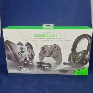 New ~ XBOX ONE DreamGear Advanced Gamer's Starter Kit for Xbox One, 8 Piece - Picture 1 of 6