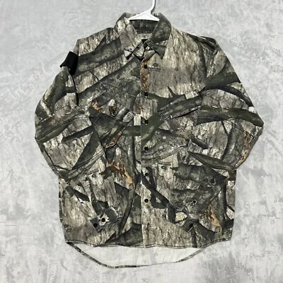 Scent Shield Shirt Mens M S3 Mossy Oak Camo Tree stand  Button Up Hunting - Image 1 of 4