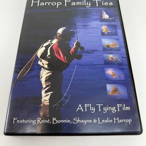 Harrop Family Ties: A Fly Tying Film DVD Rene Bonnie Shayne Leslie Trout Hunter - Picture 1 of 6