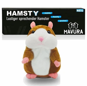 HAMSTY Sprechender Hamster Kuscheltier Plüschtier Stofftier Kinder Spielzeug - Bild 1 von 6