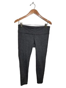 Leggings Athleta Chaturanga Espiga Texturizados Recortados Talla Mediana Gris - Imagen 1 de 4