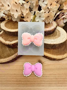 Bows-Hair ties handmade silicone mold for crafts - Picture 1 of 9