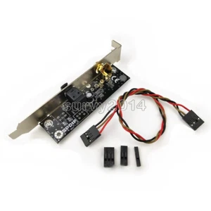 1 STCK. SPDIF optische und RCA Out Plate Kabelhalterung für ASUS Gigabyte MSI Motherb - Bild 1 von 1