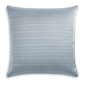Hudson Park Collection Embroidered (1) Tile Euro Sham - Picture 1 of 6