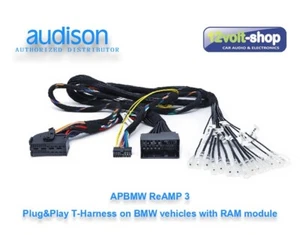 Audison AFBMW ReAMP3 BMW with RAM module Plug&Play T-Harness to install AF - Picture 1 of 4