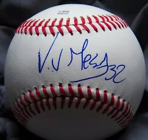 Automático de béisbol de ligas menores firmado por los Miami Marlins Victor Mesa por los Rawlings - Imagen 1 de 2