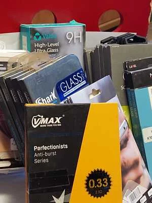 50件装批发钢化玻璃9H高级超玻璃随机手机销售 — 第 1/4 张图片