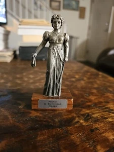 Les Etains Du Prince "Josephine De Beauharnais" Pewter Figure France - Picture 1 of 8
