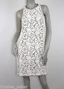 Neu mit Etikett Juicy Couture Engel beige Guipure Spitze sexy Mini Etuikleid Partykleid - Bild 1 von 8