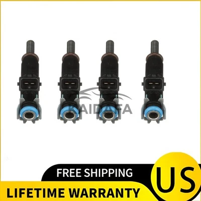 Комплект из 4 топливных форсунок для 2010 2011 2012 2013 2014 2015 Chevrolet Cruze 1,8 л - Изображение 1 из 4